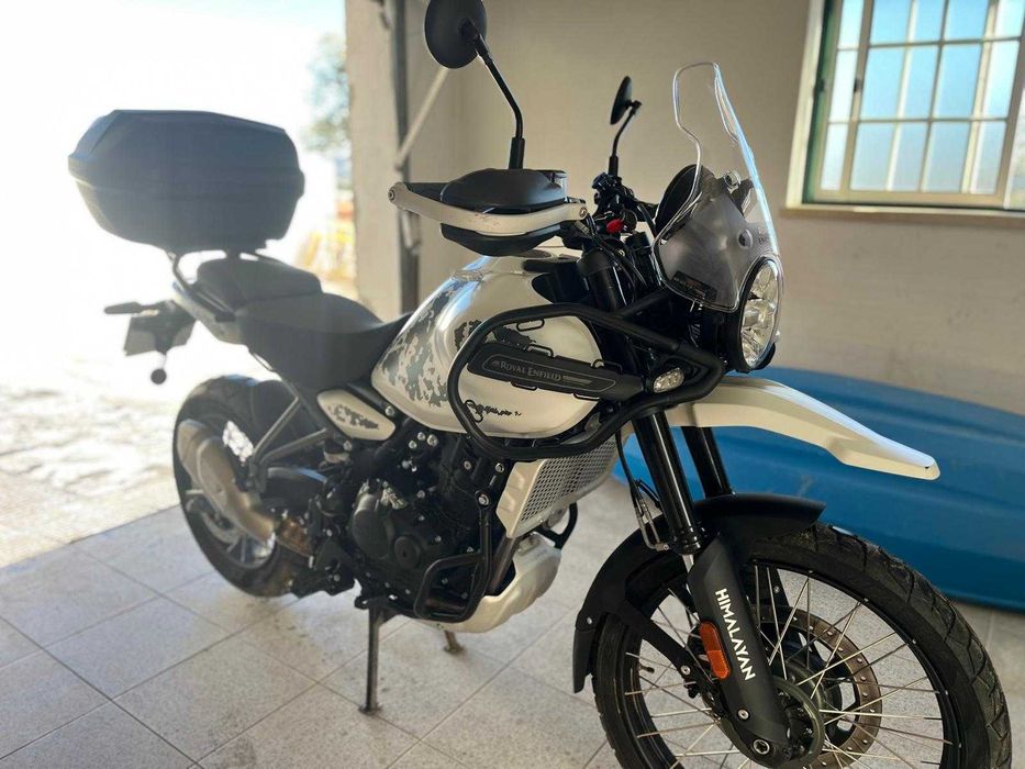 Royal Enfield Himalayan 450 –impecável. Summit | Kamet White | 3.200 km | 2024