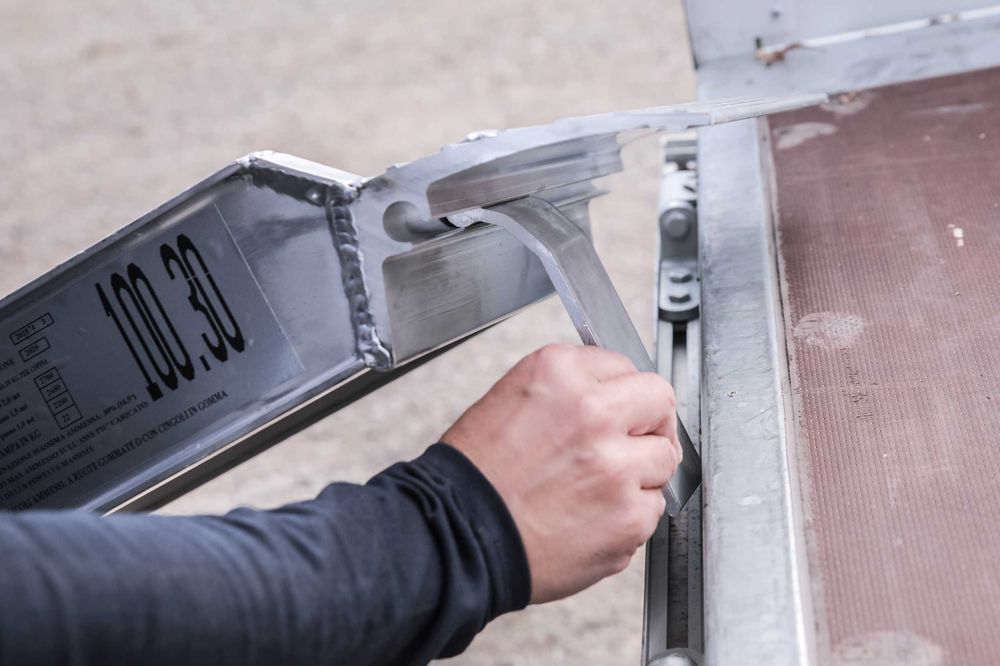 Najazdy Aluminiowe 4m 6 ton oryginał włoskie od ręki