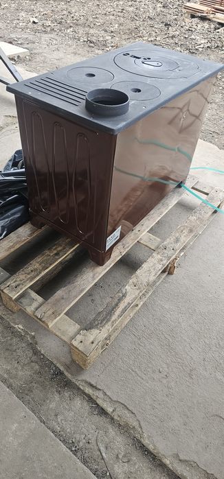 Буржуйка печь с плитой новая