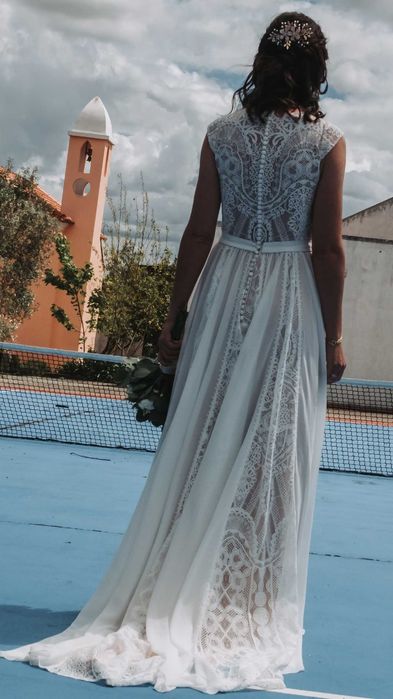 Vestido noiva Boho64284105444610124