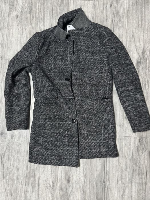 Elegancki płaszcz materiałowy męski Klasyczny fason dla chłopca S/M