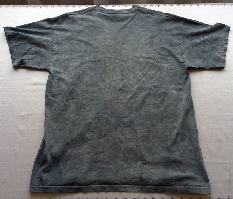 Винтаж Мерч футболка rock biker metal The Mountain Wolf L(XL) 2002г