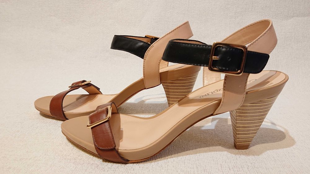 Женские кожаные босоножки сандалии Carlo Pazolini 40 41 кожа