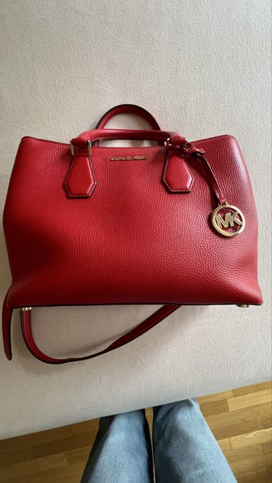 Mala MK Michael Kors vermelha