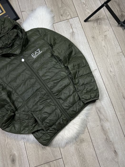 Оригинал Мужской микропуховик/ветровка EA7 Emporio Armani Puffer Down