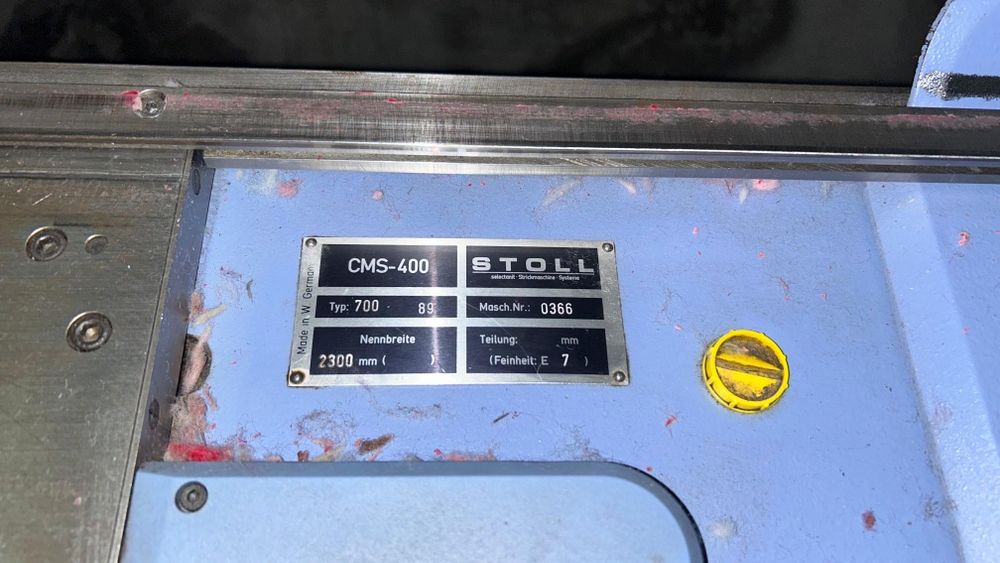 Maquina de tricotar STOLL CMS 400 G7 ST211