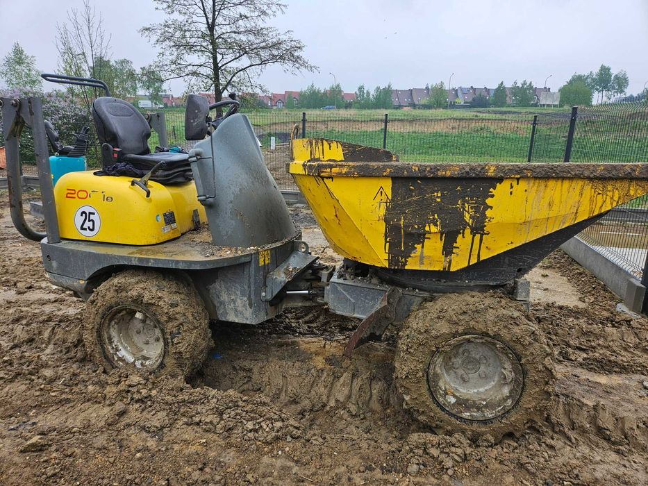 Wynajem wozidło minikoparka