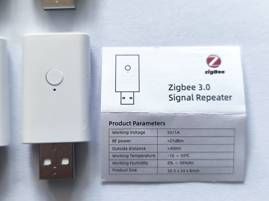 Wzmacniacz sygnału repeater Zigbee 3.0 USB Tuya Smart life Ewelink Zigbee2MQTT