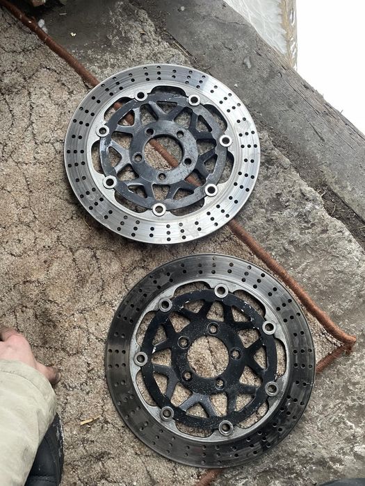 Диски тормозні, kawasaki zx6r 1995-1997