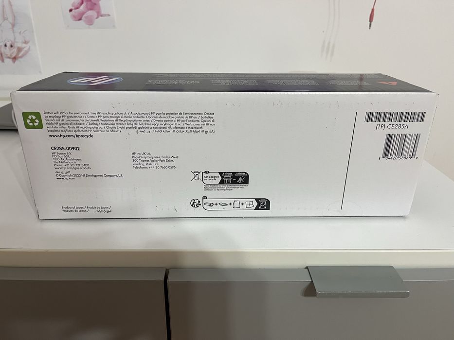 HP 85A CE285A toner black oryginał