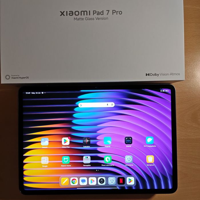Xiaomi Pad 7 PRO matte glass 12/512GB 11,2