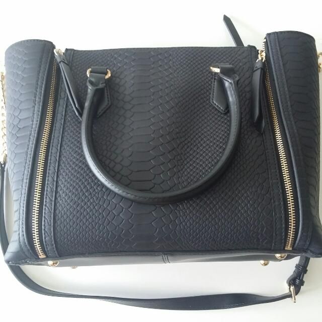 Victoria's Secret Black Leather  VIP Satchel  оригінал сумка