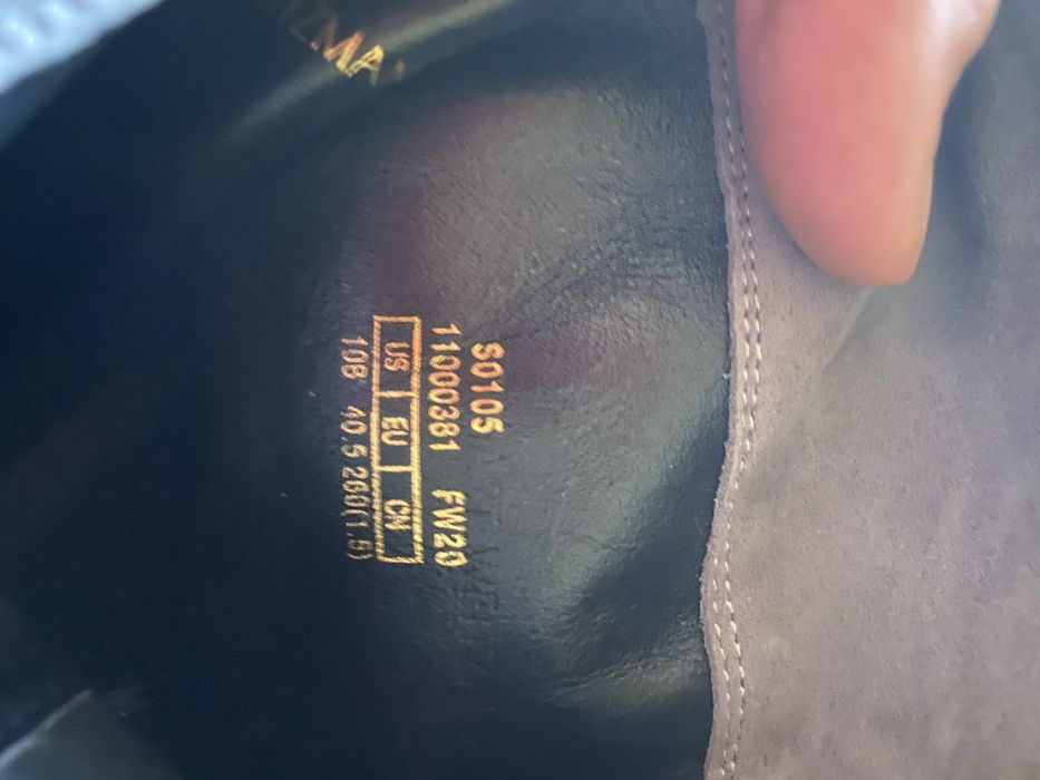 сапоги сірі батфорди