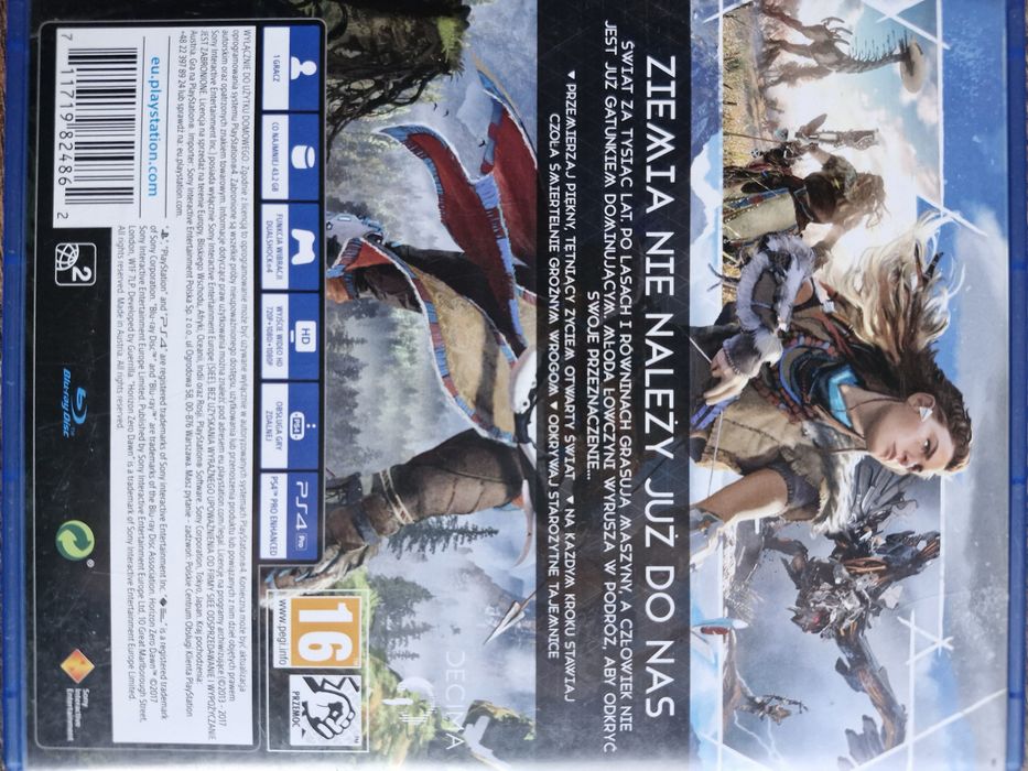 Horizon Zero Dawn gra na PS4