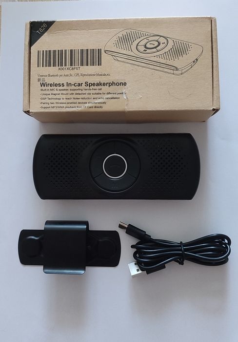 Вільні руки / Гучний зв'язок / Портативна колонка ( Bluetooth HandsFree + microSD )