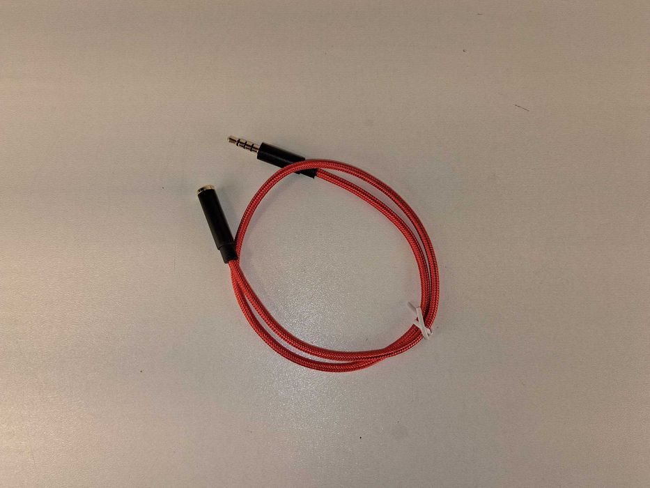 E172 Audio Kabel Przedłużacz Mikrofon Słuchawki Jack 3.5mm
