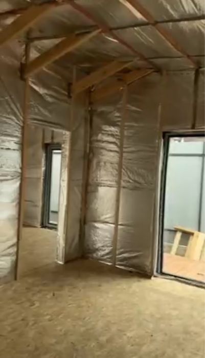 Готовий домокомплект для швидкого монтажу. Барнхаус (58 м2 з терасами)
