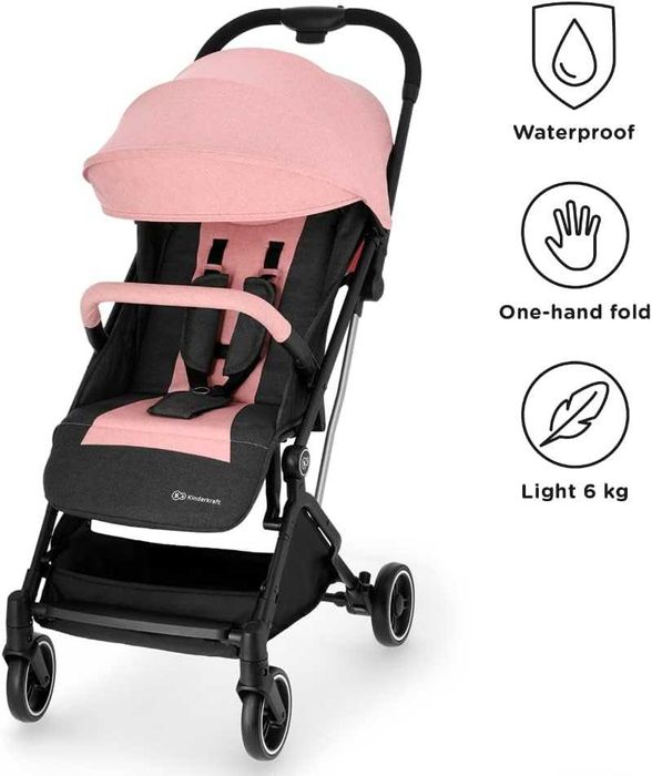 Lekki wózek spacerowy spacerówka Kinderkraft INDY