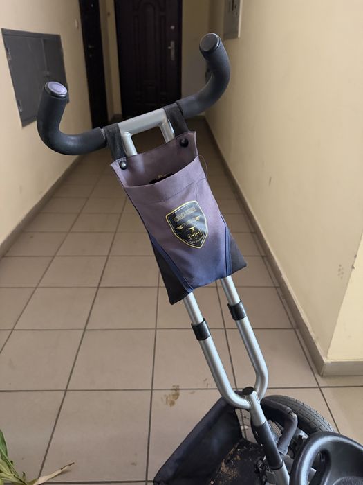 Дитячий велосипед для найменших з ручкою