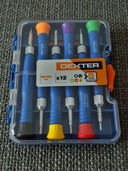 Zestaw śrubokrętów DEXTER MICRO SET NOWE !!!