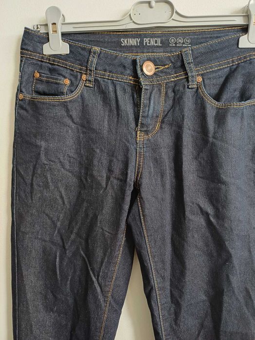 Spidnie jeansowe damskie r. S/36