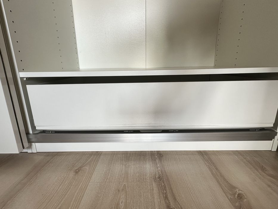 Szafa pax bialy połysk Ikea 200cmx200cm