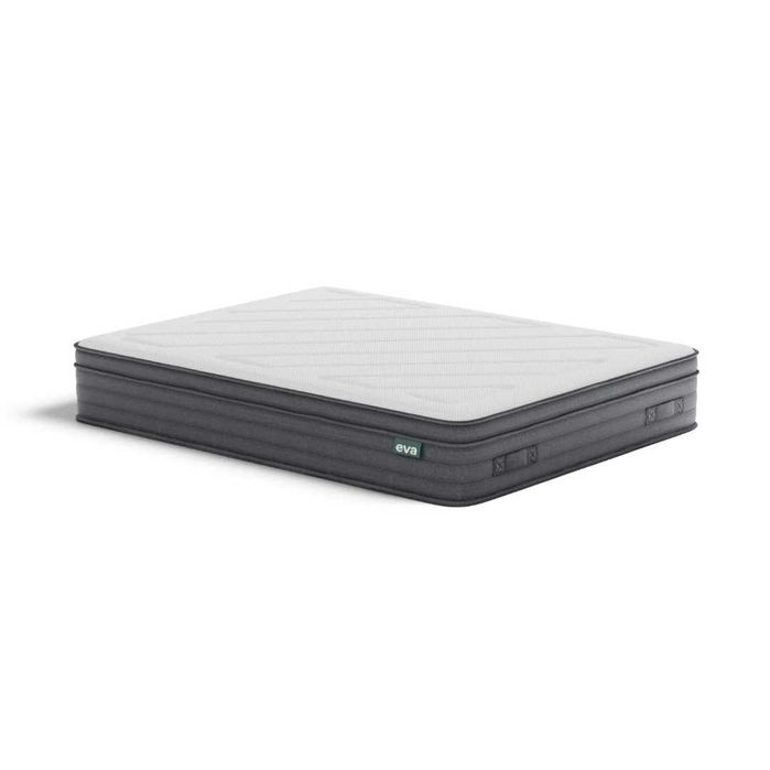 Cama EVA Queen Size + Cabeceira + Colchão | Excelente Estado