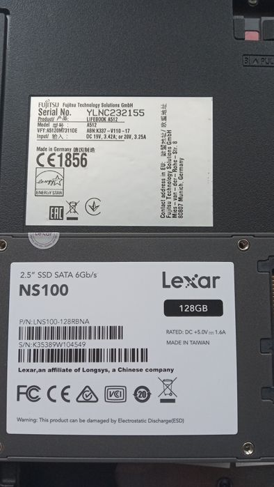 Fujitsu a512 деталі запчастини