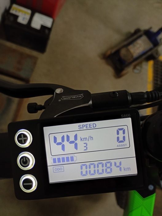 lankeleisi x2000 plus black green rower elektryczny 45km/h