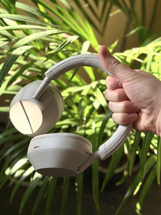 Słuchawki Sony WH-1000XM5 Srebrne | Jak nowe | Gwarancja