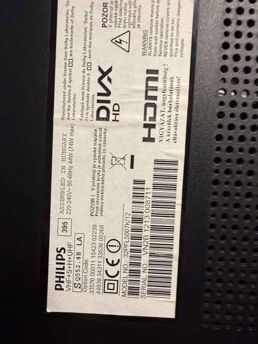 Płyta główna Main TV Philips 32PFL5007K/12