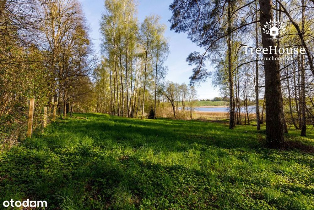 Działka z linią brzegową Warmia/Mazury