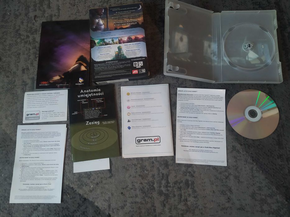 GuildWars Nightfall PC DVD PL ENG