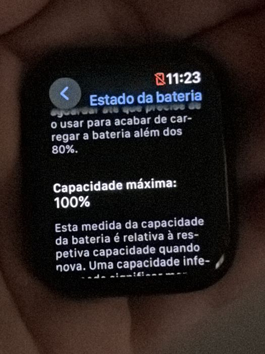 Apple watch series 9 -45 mm -midnight aluminium case (preto)