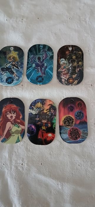Chapas Identicadoras Bakugan