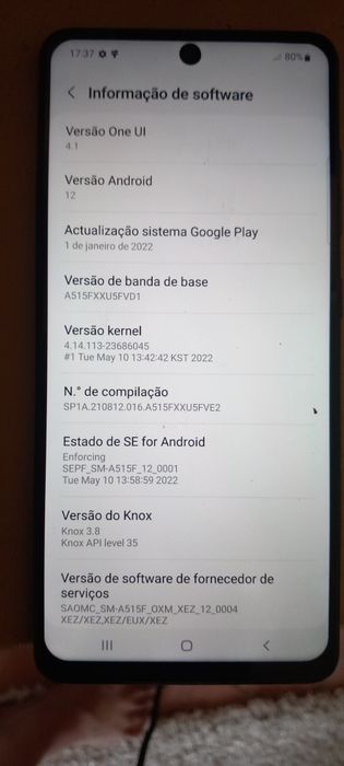 Telemóvel Samsung Galaxy A51 128gb, 4gb ram