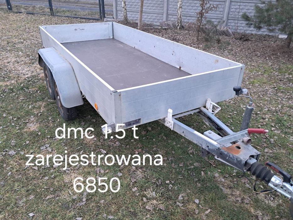 Przyczepa samochodowa THULE dmc 2000 kg