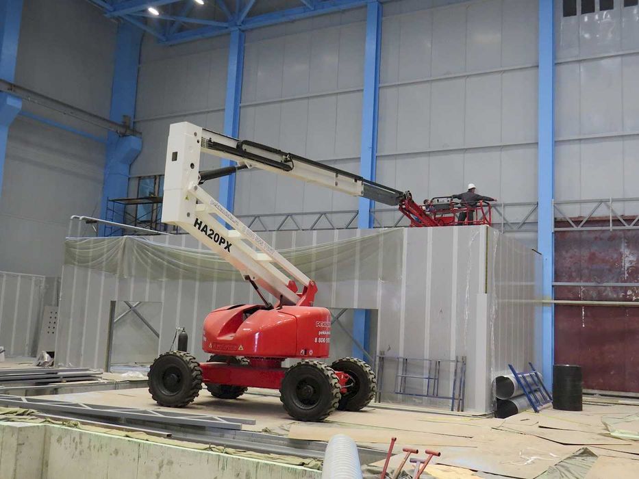 ОРЕНДА дизельного колінчастого підйомника Пекканіска HA 20PX