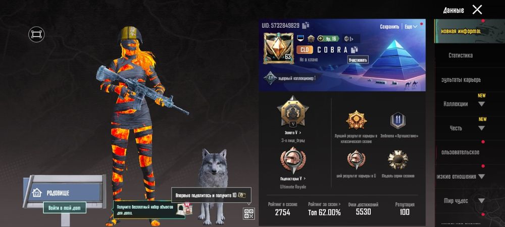 Олд аккаунт Pubg mobile