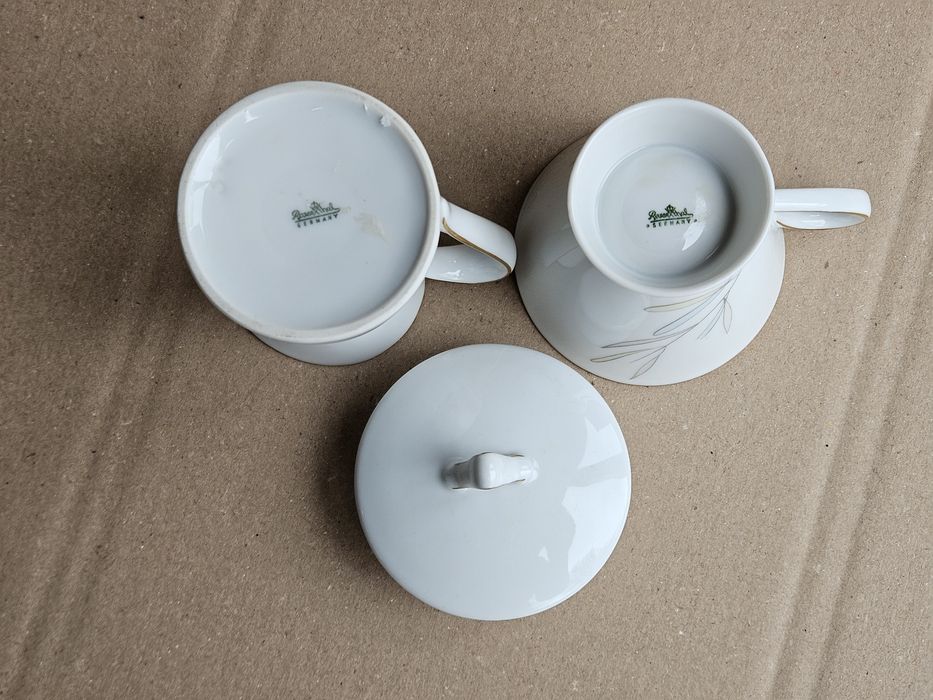 Rosenthal cukiernica i mlecznik porcelana