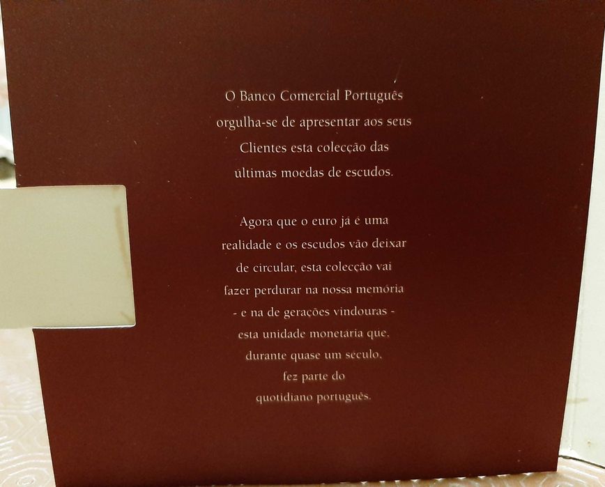 Últimas Moedas de Escudos