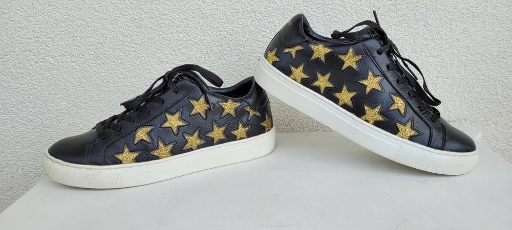 Skórzane sneakersy Skechers rozmiar 38-25 cm.
