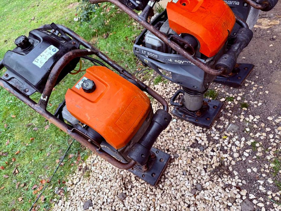 Skoczek Zagęszczarka stopowa Husqvarna LT5005 Silnik HONDA GXR120