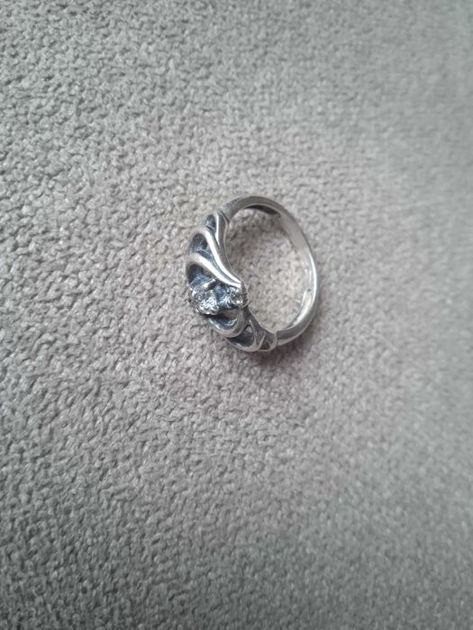 Срібний перстень,  каблучка, колечко