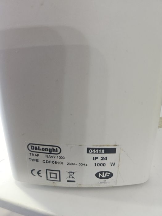 5 aquecedores de parede De Longhi