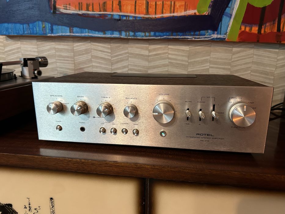 Amplificador Vintage Rotel RA-412 – Excelente Estado (Revisto)