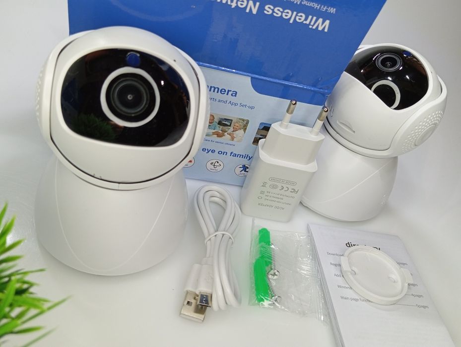 Вайфай камера Wifi camera 3mp  Радіоняня Нічне бачення датчик РУХУ‼️