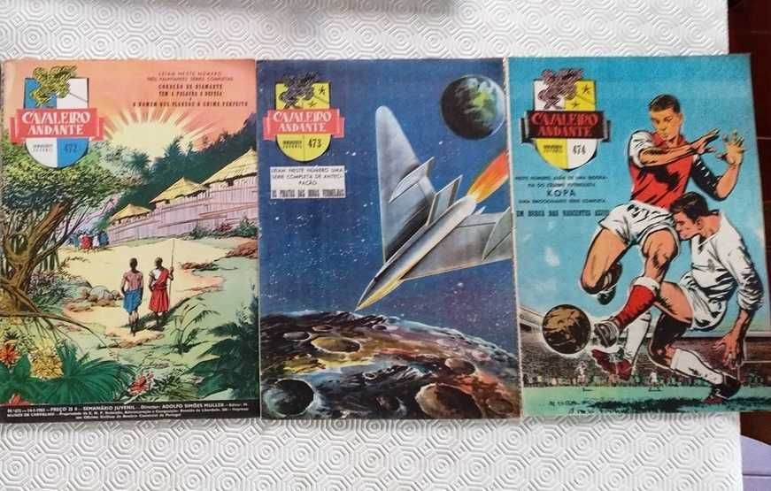 Livros Revistas Cavaleiro Andante Vários Números e Anos