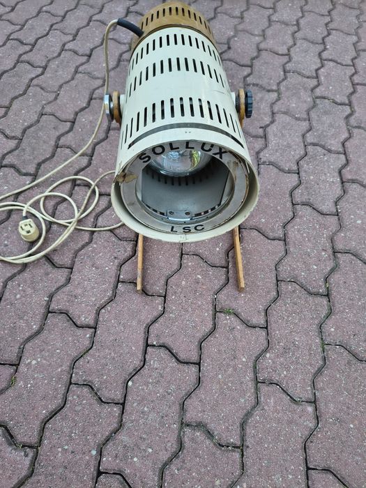 Lampa medyczna sollux retro vintage prl