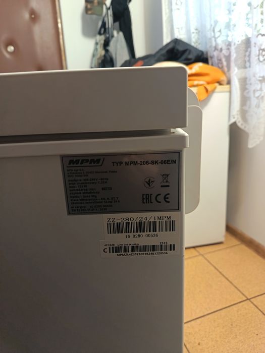 Zamrażarka MPM sprawna